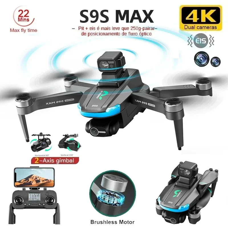 Drone App Rc Fpv - 新しい S9S MAX ミニドローン 4K 2