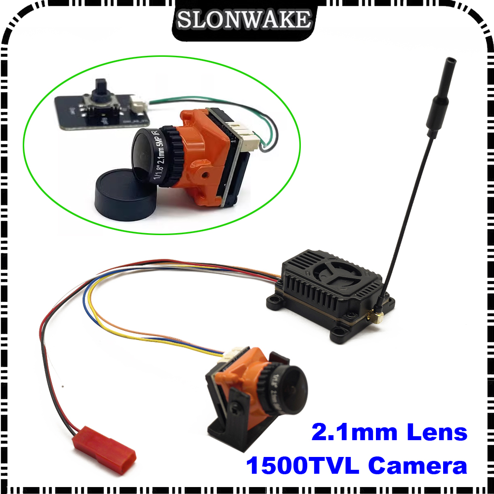 Fpv Camera Cmos - すぐに使える5.8G 48CH 4000mW切り替え式送信機VTXと2.1mmミニCMOS 1500TVLカメラ、ケーブルセット付きレーシングドローンFPVセット