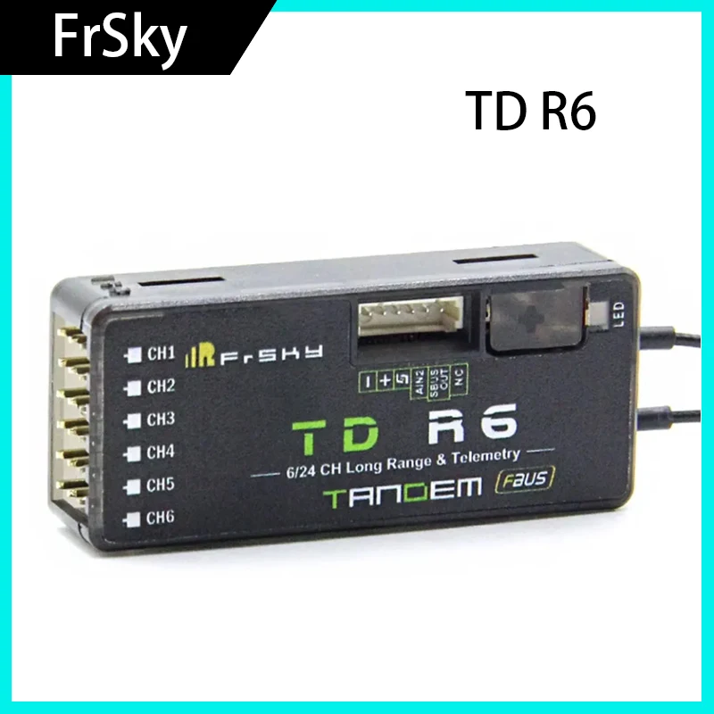 Frsky Receiver Module - FrSky TD R6 2.4G/900MHz デュアル周波数受信機 6CH