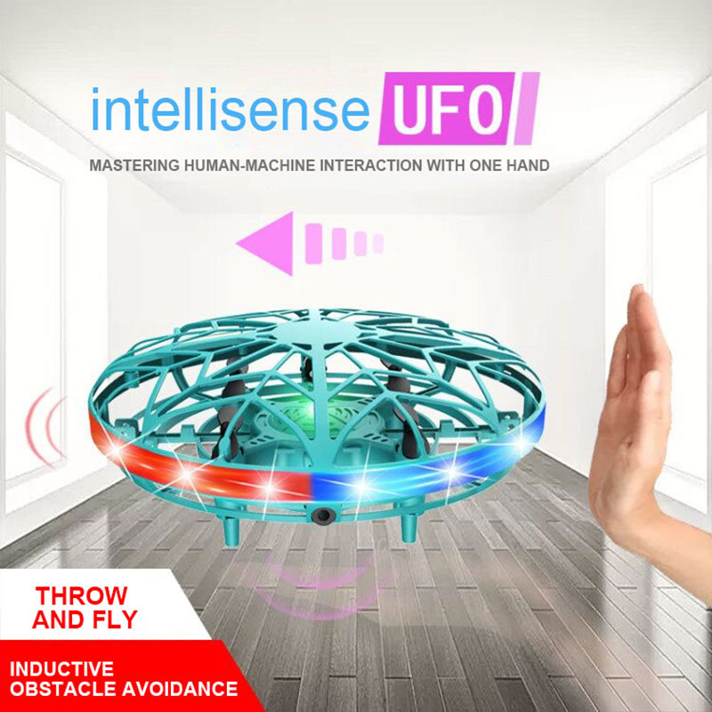 Drone Rc Ufo - UFO 誘導航空機リモートコントロール航空機フライングボールドローンジェスチャーインテリジェント吊り下げ空飛ぶ円盤子供のおもちゃの男の子