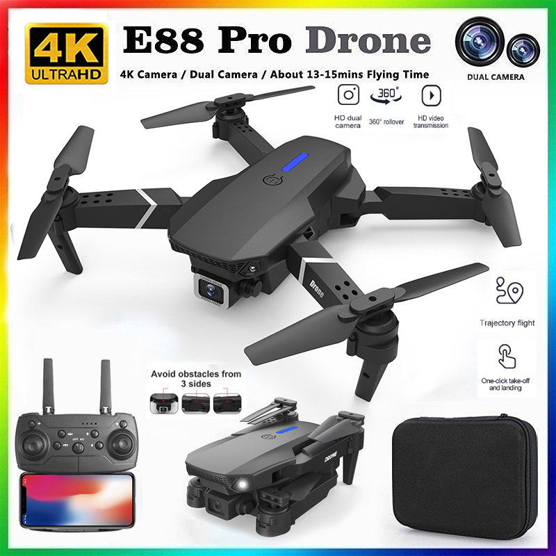 2026年新型 E88 プロ仕様 HD 4K RCドローン  - Drone Ae Rc のレビューと価格