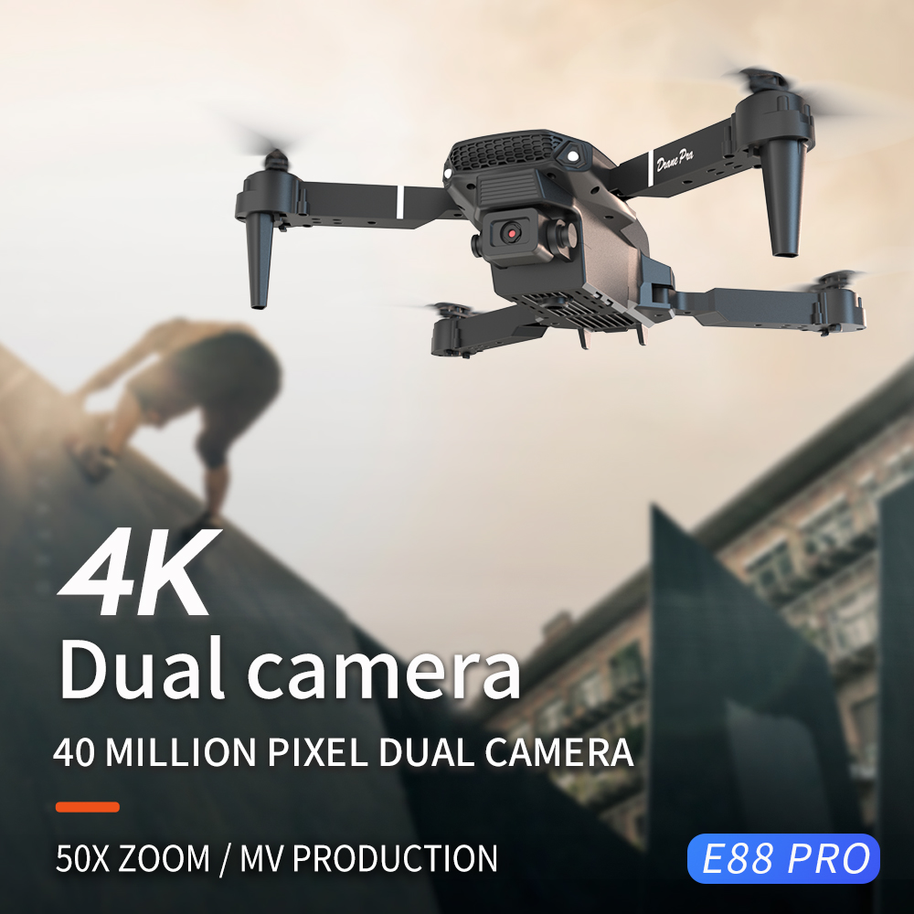 2026年新型 E88 プロ仕様 HD 4K RCドローン  - Drone Ae Rc のレビューと価格