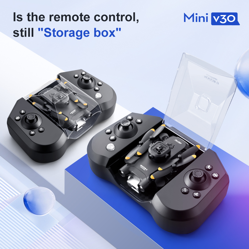 ミニ V30 WiFi FPV ドローン 4K HD デュア - Drone App Rc Fpv のレビューと価格