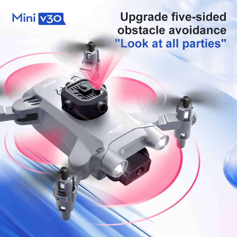 ミニ V30 WiFi FPV ドローン 4K HD デュア - Drone App Rc Fpv のレビューと価格