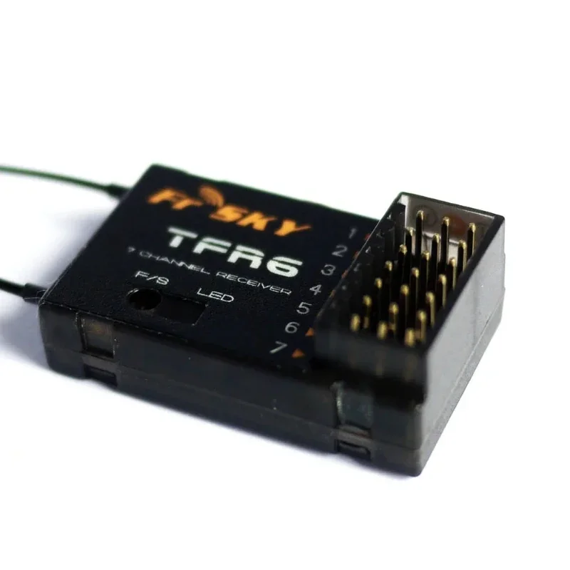 オリジナル FrSky 2.4G 7CH TFR6A TFR - Frsky Receiver Module のレビューと価格