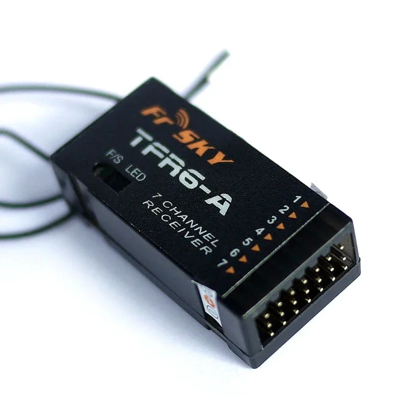 オリジナル FrSky 2.4G 7CH TFR6A TFR - Frsky Receiver Module のレビューと価格