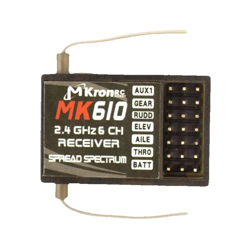 DSM2 MK610 AR6100 2.4 グラム 6CH  - Drone Rc Receiver And Transmitter のレビューと価格