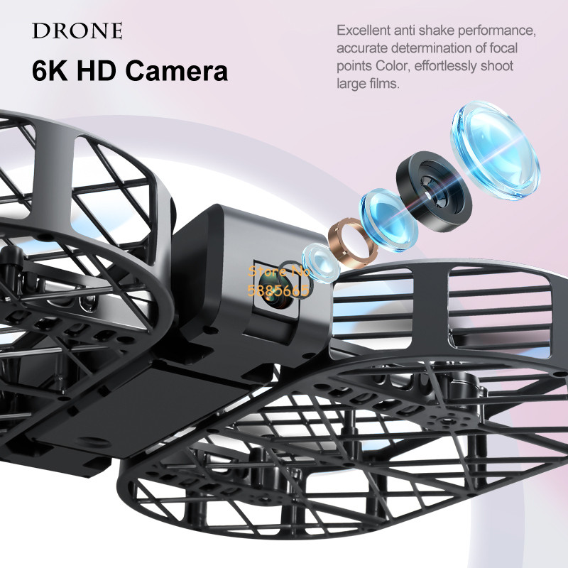 8K HD カメラ 360 °   保護オプティカルフローロ - Drone App Rc Fpv のレビューと価格