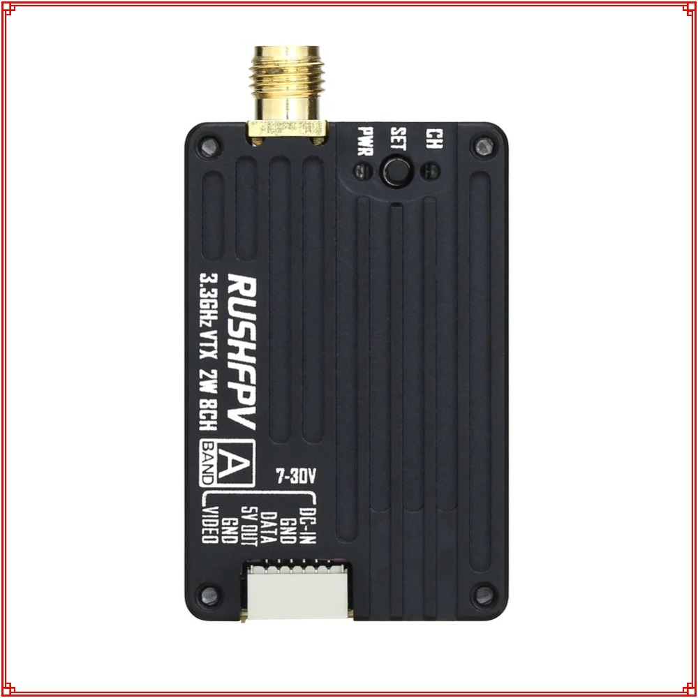 2026年新型 RUSHFPV 3.3G 2W VTX送信機 - Drone Rc Receiver And Transmitter のレビューと価格