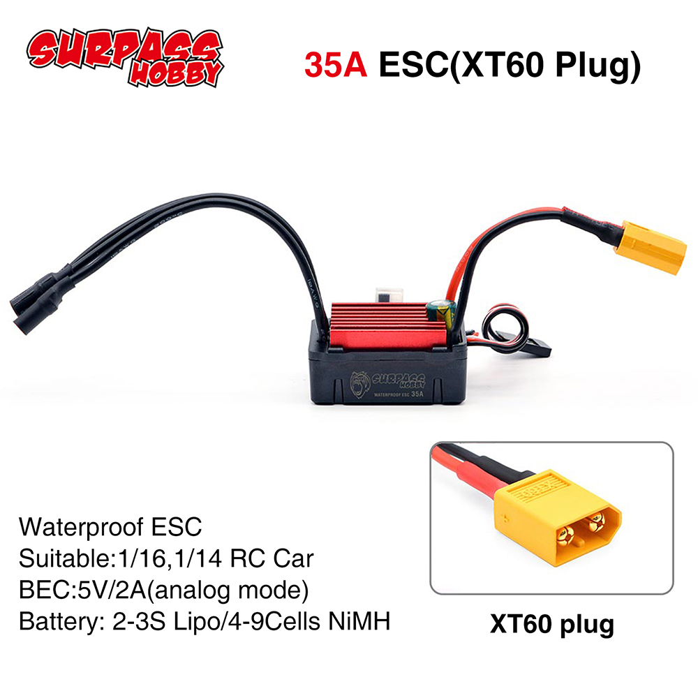 SURPASSHOBBY ESC 150A 80A 120A - Drone Motor Rc Car のレビューと価格