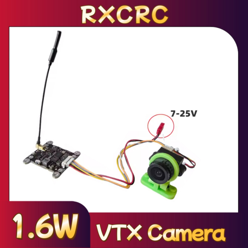 RXCRC 5.8G モジュール 48CH 1.6W VTX - Drone Rc Receiver And Transmitter のレビューと価格