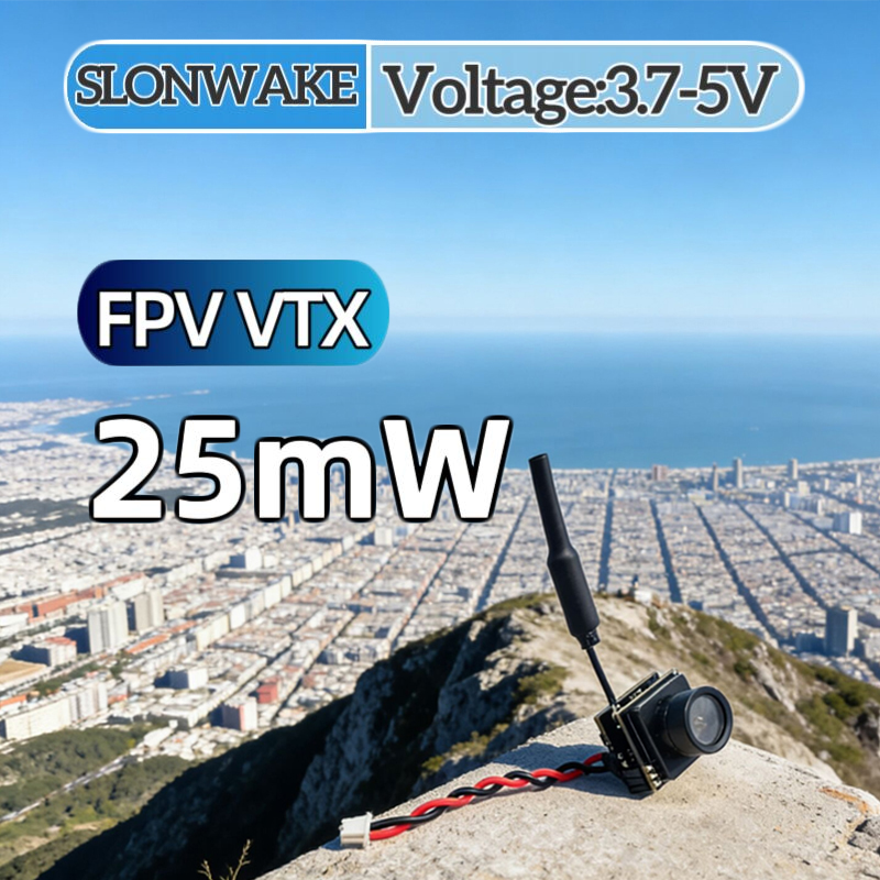 SLONWAKE FPV 25mW パワーシミュレーション  - Drone Rc Receiver And Transmitter のレビューと価格