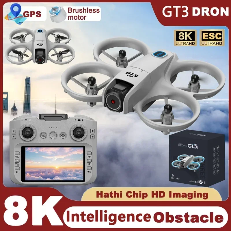 GT3ミニ新型ドローンRCクアッドコプター、8Kカメラ搭載H - Drone Gt3 Rc のレビューと価格