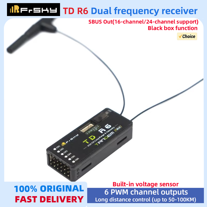 FrSky TD R6 レシーバー 2.4G 900M タン - Frsky Receiver Module のレビューと価格