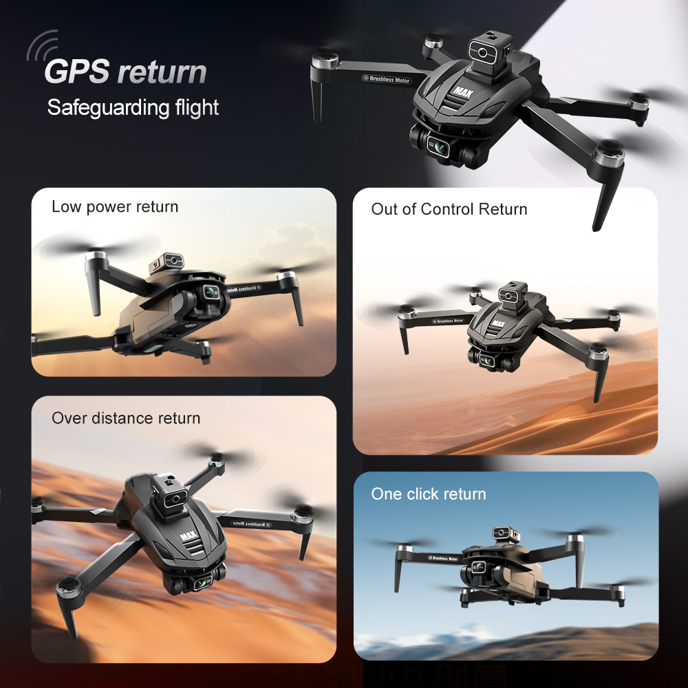 V168 PRO Max GPS ドローン 8K プロフェッ - Drone App Rc Fpv のレビューと価格