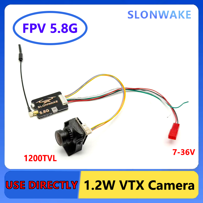 SLONWAKE 5.8G 長距離送信機 VTX FPV 2 - Fpv Camera Cmos のレビューと価格