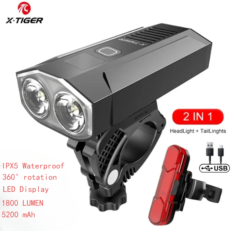 X-tiger-超軽量アルミニウム自転車ヘッドライトセット, - Drone Keh Rc K11 Turbo のレビューと価格