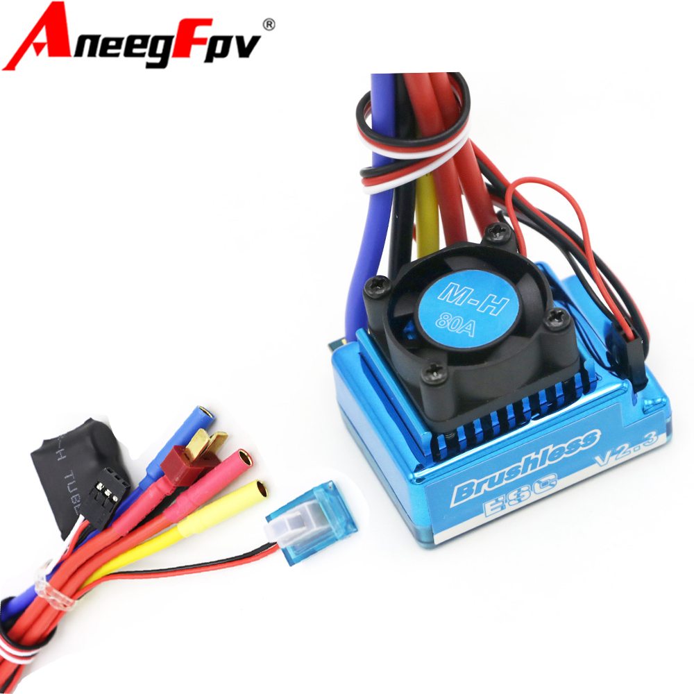 防水45A 60A 80A 120AブラシレスESC電動スピ - Drone Motor Rc Car のレビューと価格