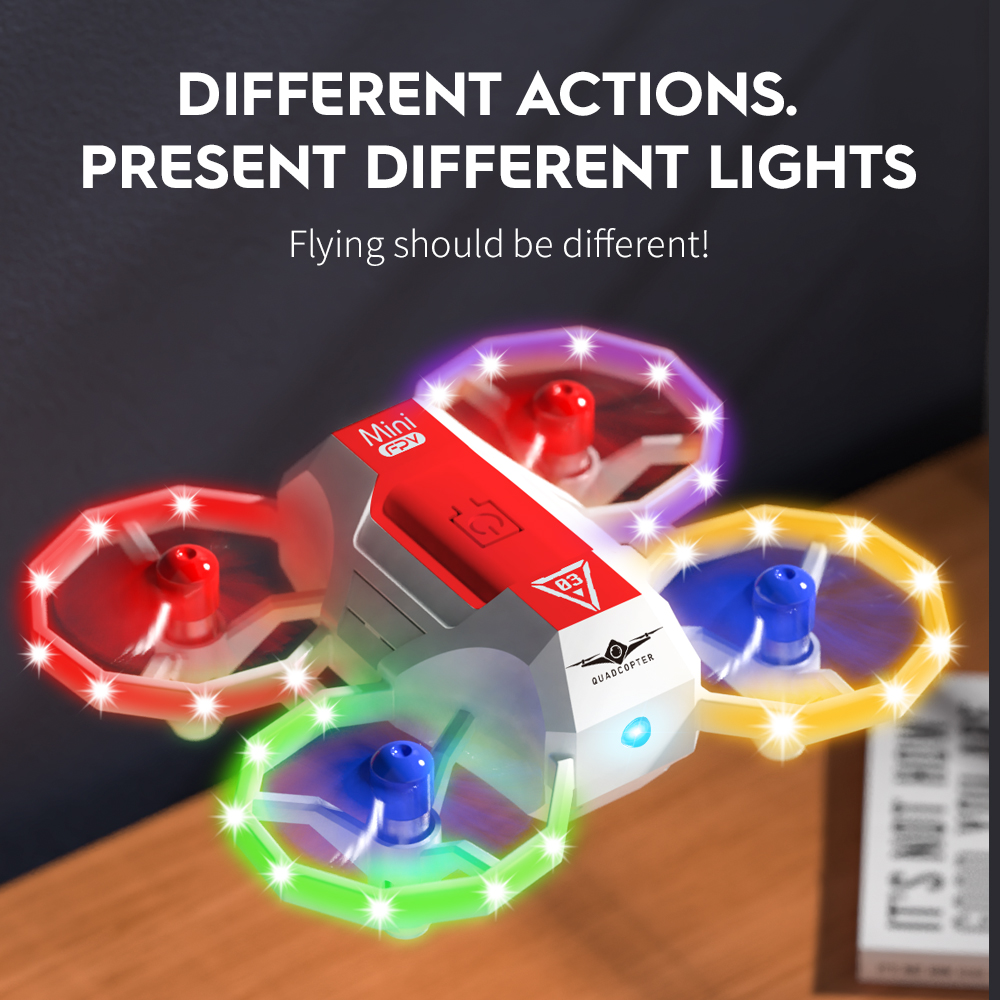 子供向けの音楽と光を備えたKf601ミニドローン,初心者向け - Drone Rc Ufo のレビューと価格