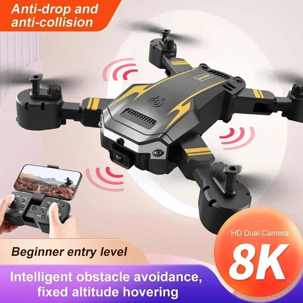 G6 proドローン、8Kデュアルカメラ、5G GPS、折り - Drone App Rc Fpv のレビューと価格