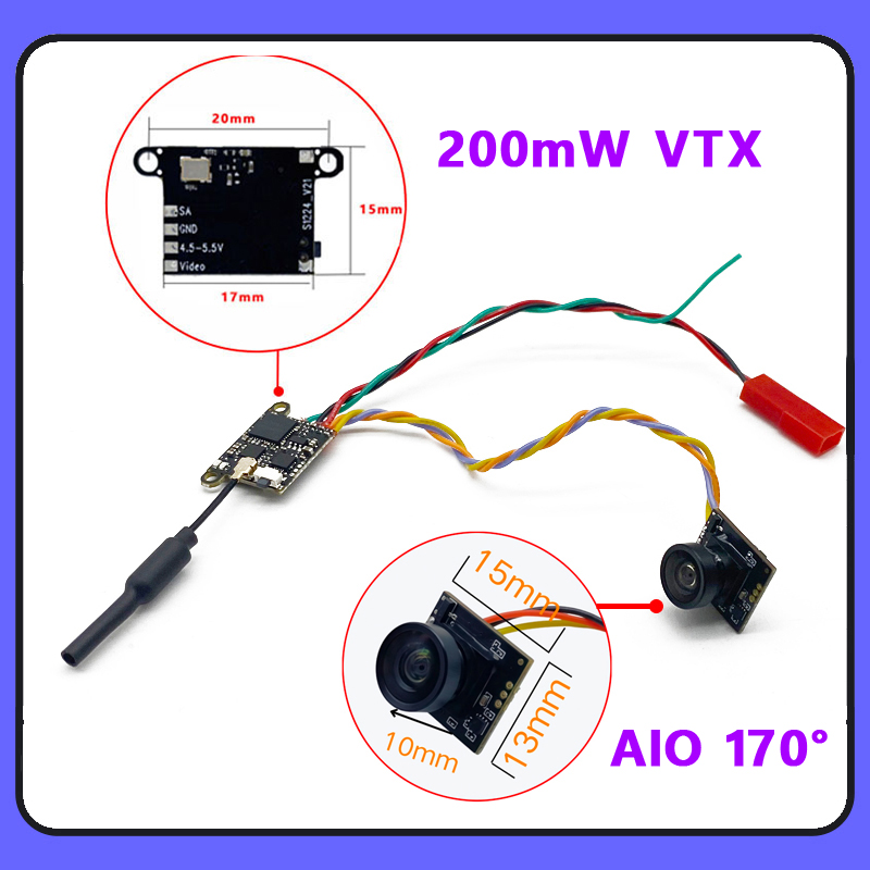 SLONWAKE 5.8G 1200TVL FPV カメラ  - Drone Rc Receiver And Transmitter のレビューと価格
