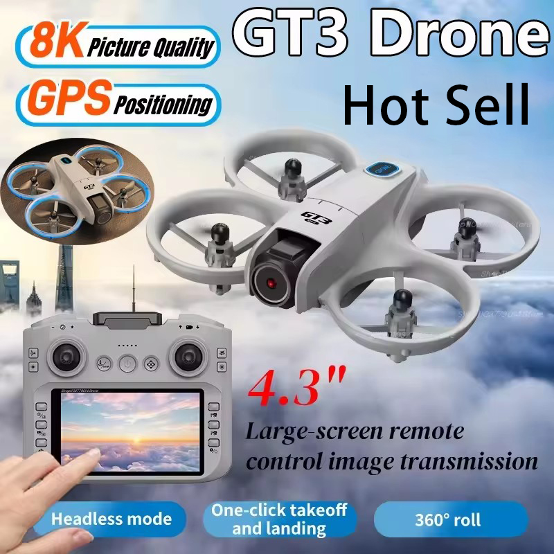 GT3 Max ドローン 8K HD 空中撮影 大画面 オプ - Drone Gt3 Rc のレビューと価格