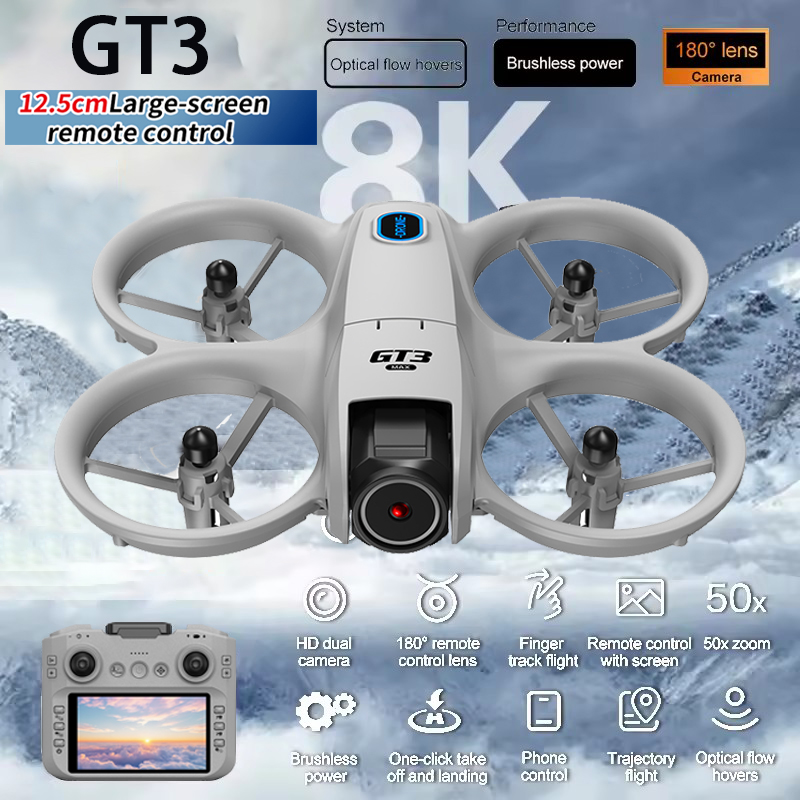GT3 Max ドローン 8K HD 空中撮影 大画面 オプ - Drone Gt3 Rc のレビューと価格