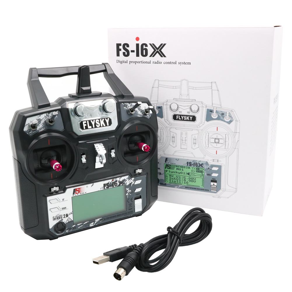 FLYSKY FS-i6X FS i6X 10CH 2.4G - Drone Rc Receiver And Transmitter のレビューと価格