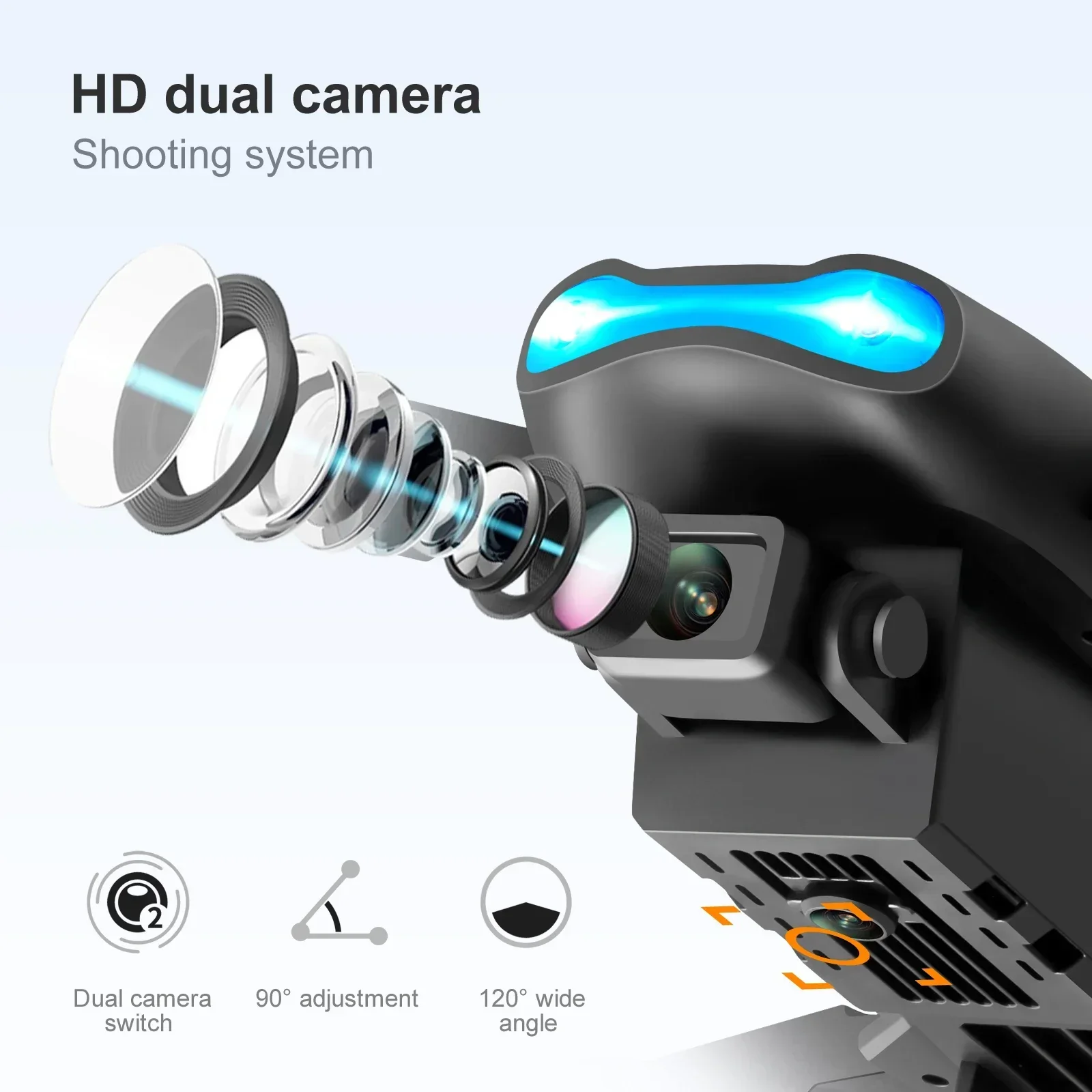 E99 K3 Pro HD 4K ドローン デュアルカメラ搭 - Drone Rc E99 のレビューと価格