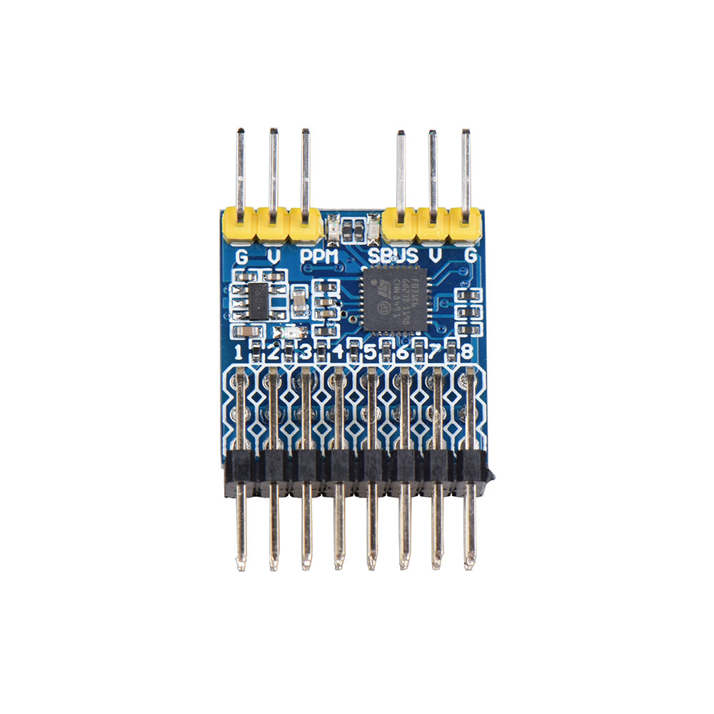 JHEMCU SPP-SBUS 8CH SPP コンバータ  - Frsky Receiver Module のレビューと価格