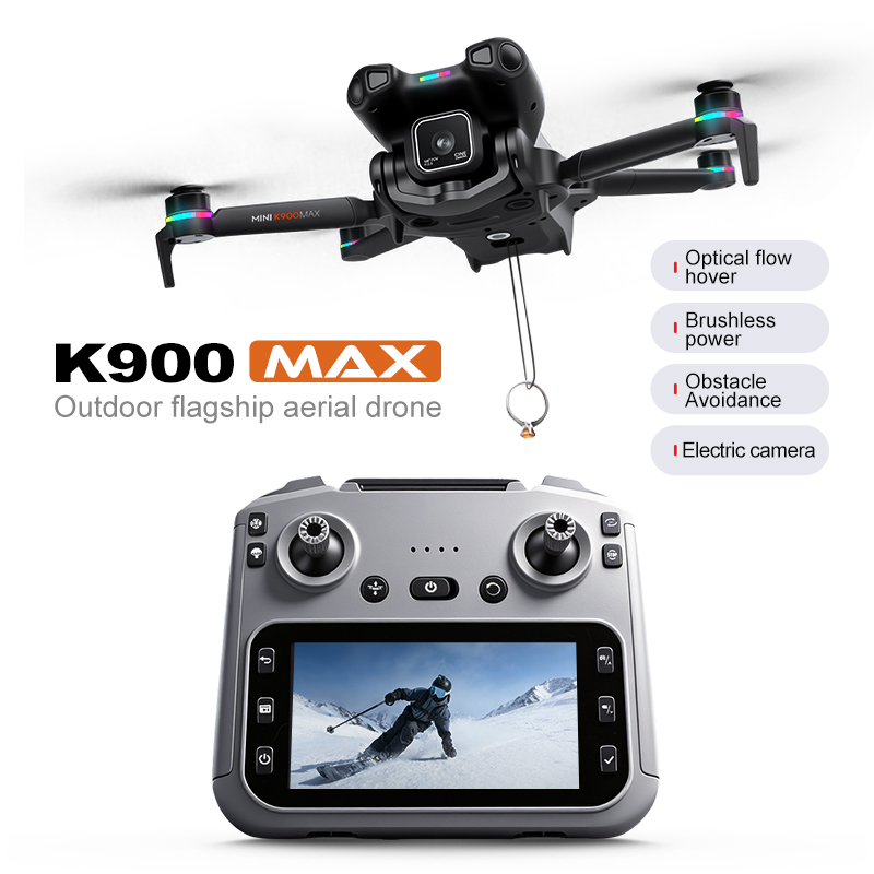 新型K900 MAX GPSドローン カメラ搭載 釣り用 エ - Fpv Camera Cmos のレビューと価格