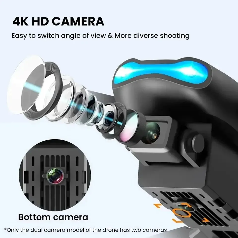 プロフェッショナルミニドローン E99 HD 4k カメラ折 - Drone Rc E99 のレビューと価格