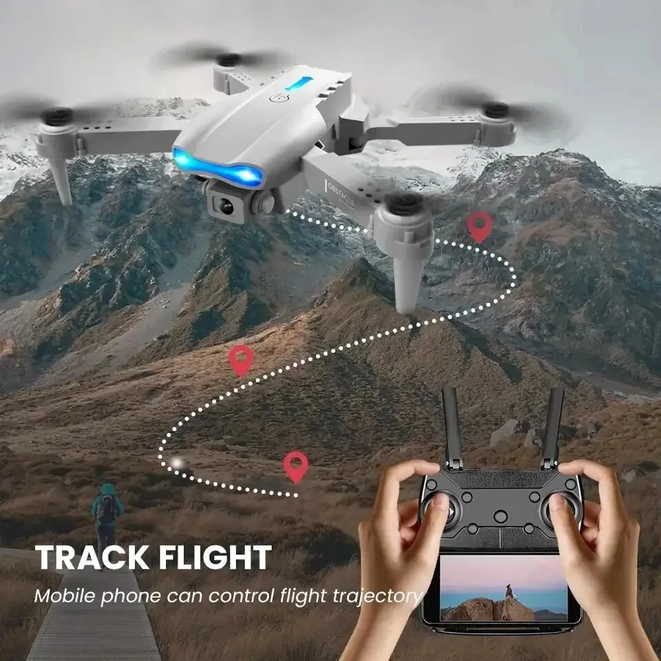 プロフェッショナルミニドローン E99 HD 4k カメラ折 - Drone Rc E99 のレビューと価格