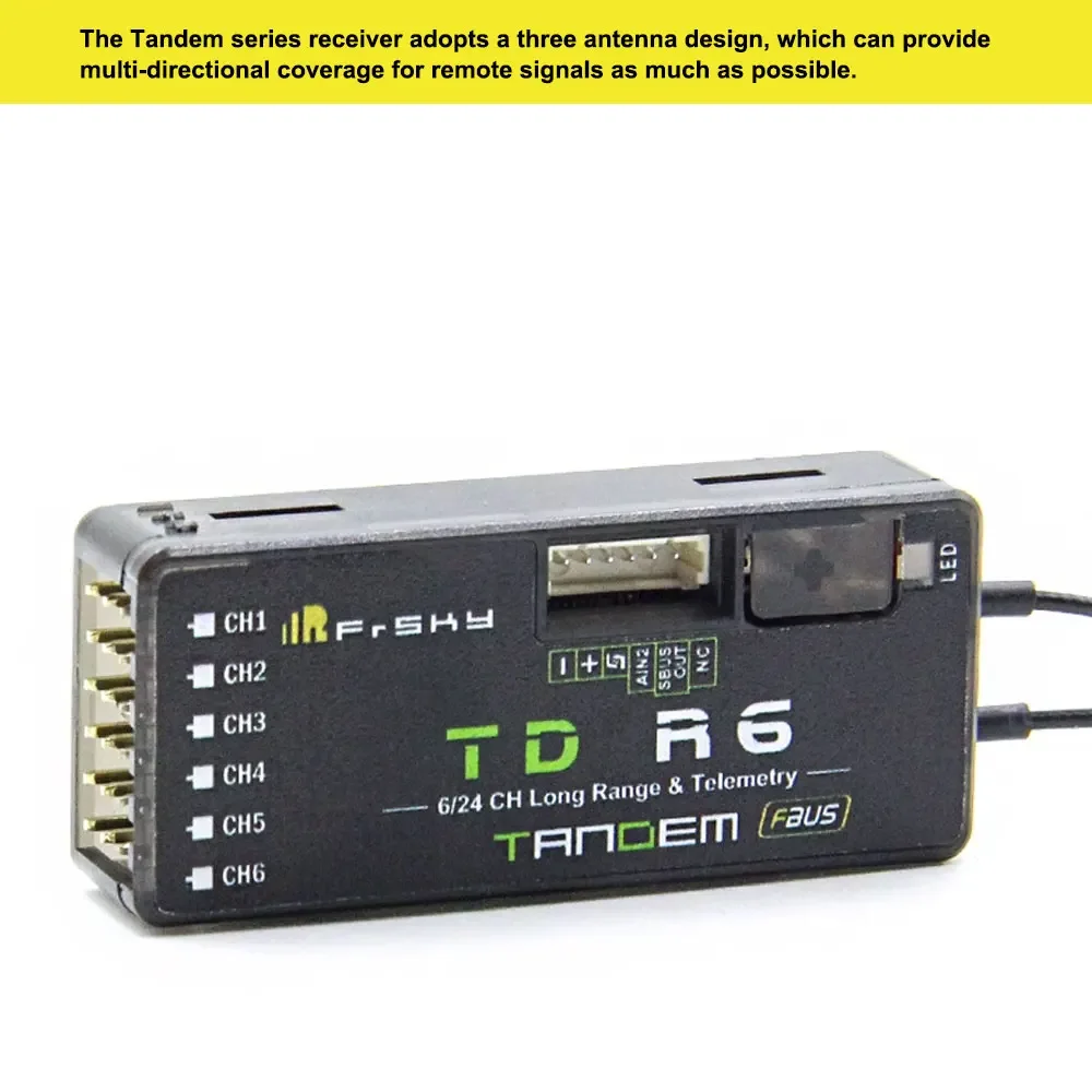 FrSky TD R6 2.4G/900MHz デュアル周波 - Frsky Receiver Module のレビューと価格