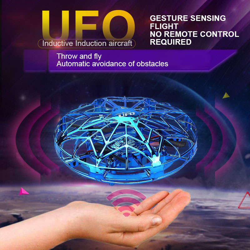 UFO 誘導航空機リモートコントロール航空機フライングボール - Drone Rc Ufo のレビューと価格