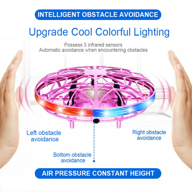 UFO 誘導航空機リモートコントロール航空機フライングボール - Drone Rc Ufo のレビューと価格