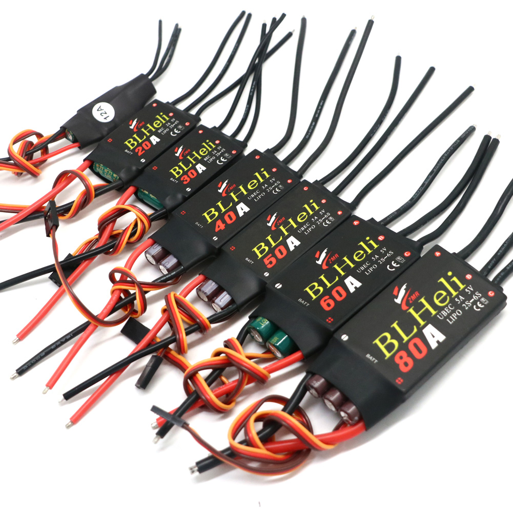 BLHeliブラシレスESC 80A 12A 20A 30A - Drone Kf Rc のレビューと価格